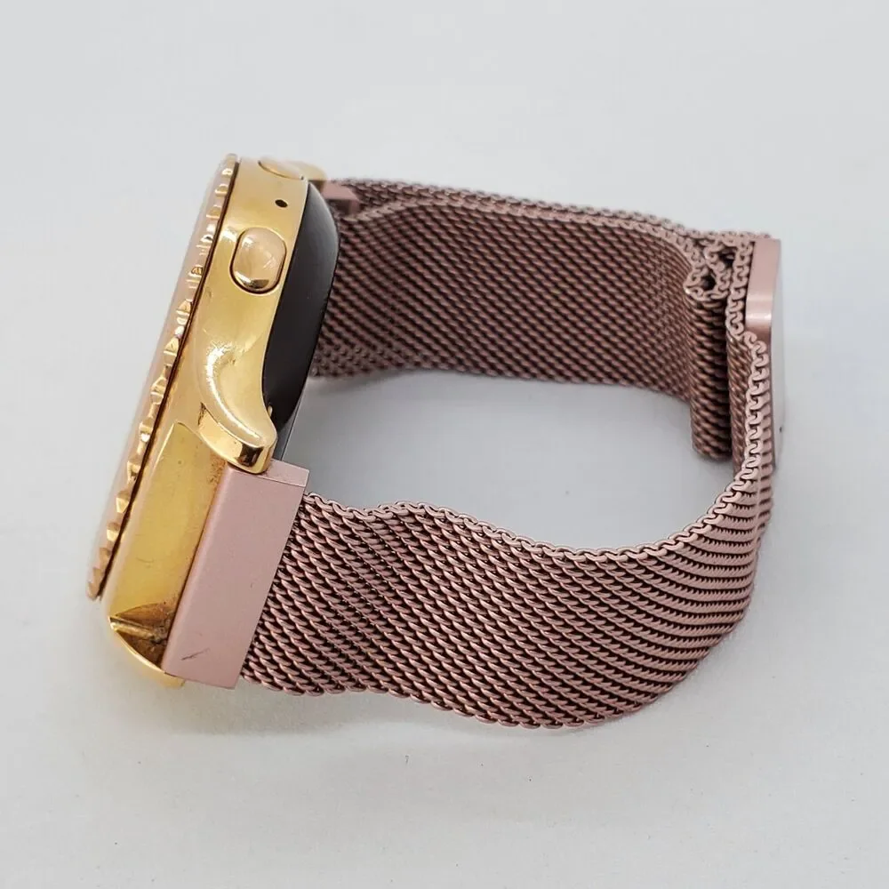Samsung‎ Galaxy Gear S2 40MM Rose Gold Case Rose Gold Milanese Band Working